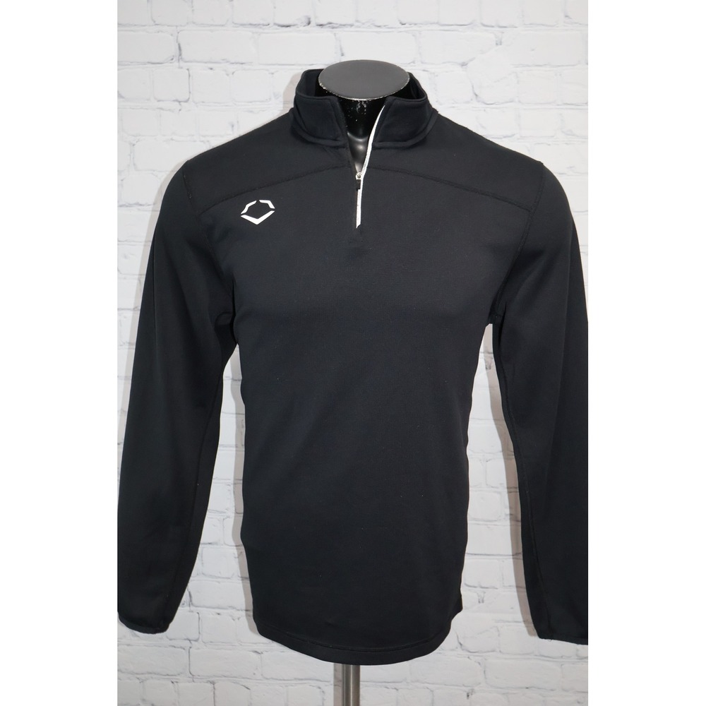 EvoShield Pullover Mens XL Black 1/4 Zip Shirt Performance Top Baseball Gym